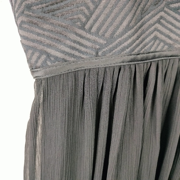 NWT Max & Cleo Strapless Corset Top Fit & Flare Dress in Black Sz. 4 - Picture 4 of 15